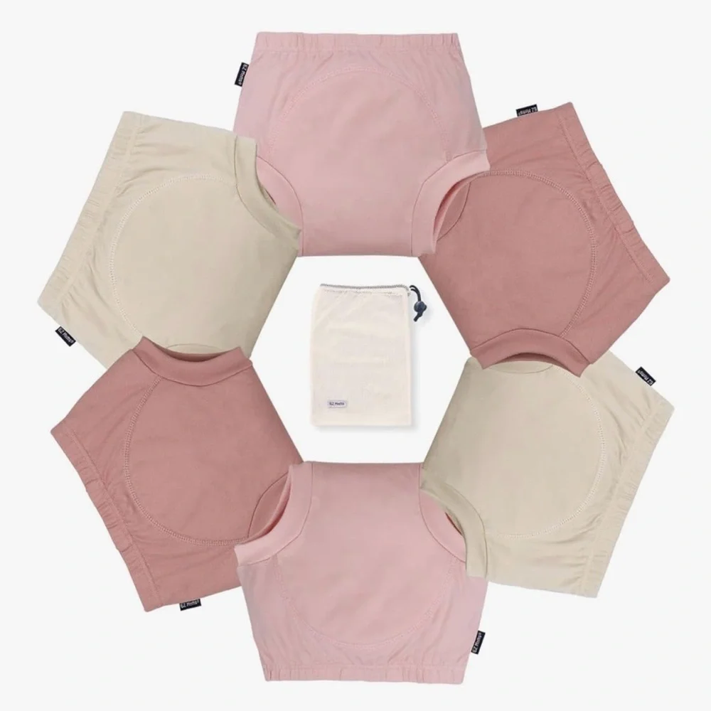 Soft Pink Diaper Cover for Babies